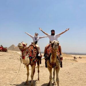 From Cairo: Desert Safari, Camel Ride, Magic Lake, & Lunch