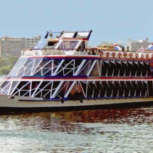 A romantic Nile dinner cruise aboard the "Nile Crystal"