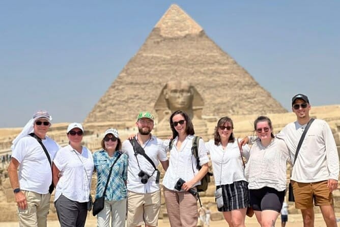 From Sharm El Sheikh: Cairo Pyramids Full-Day Tour by Plane